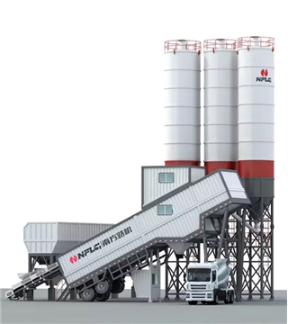 HZSY环保型移动式混凝土搅拌站